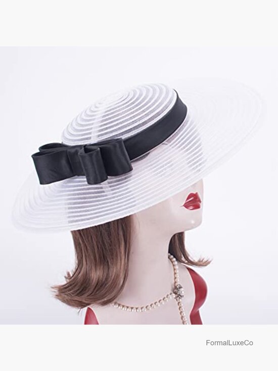 Vintage Fascinator Derby Hat Headpiece Horse Racing Church Wedding main image 7